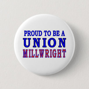 UNION MILLWRIGHT 6 CM ROUND BADGE