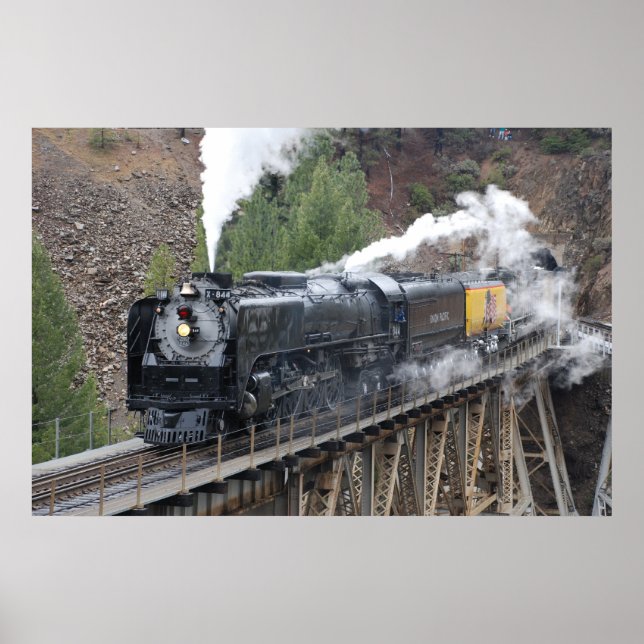 Union Pacific 844 Keddie Wye Poster (Front)