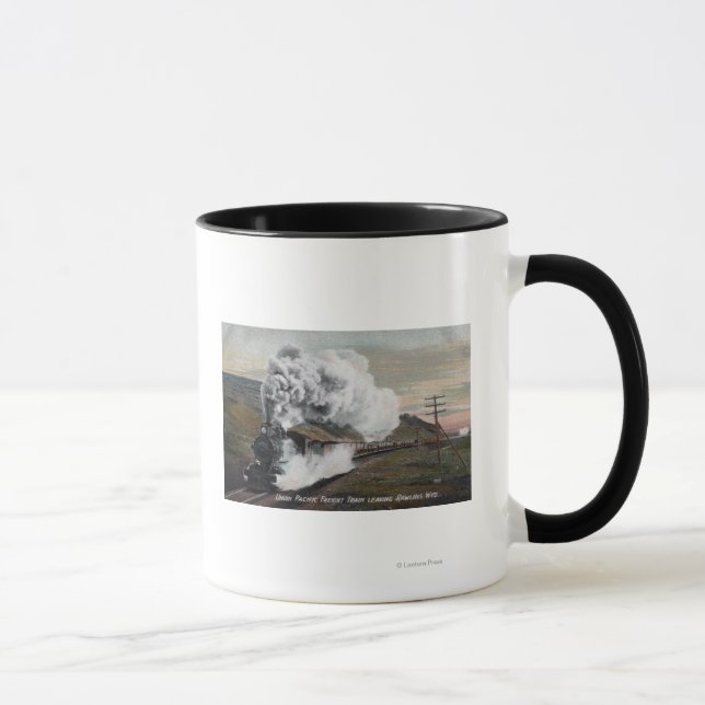 Union Pacific Freight Train View Mug (Right)
