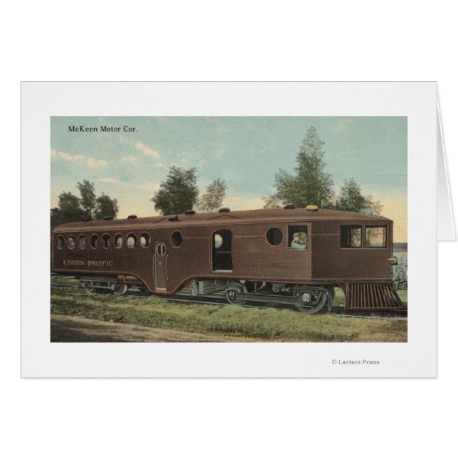 Union Pacific RailroadMcKeen Motor Car View (Front Horizontal)