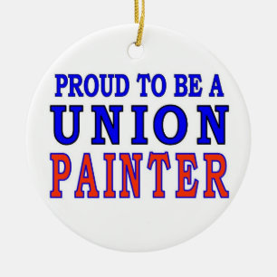 UNION PAINTER CERAMIC TREE DECORATION