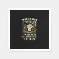 Union Plumber Shirt Proud Skilled Labour Isn’t Che