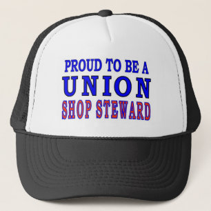 UNION SHOP STEWARD TRUCKER HAT