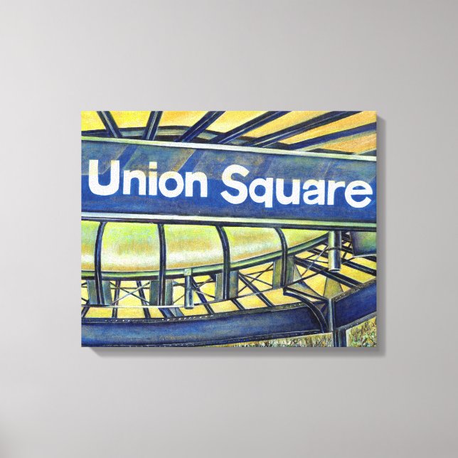 Union Square Parlour Canvas Print (Front)