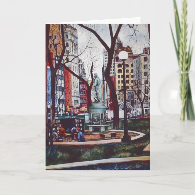 Union Square’s Smell of Colour Greeting Card (Front)