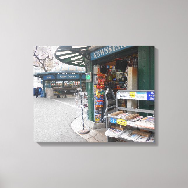 Union Squarere Canvas Print (Front)