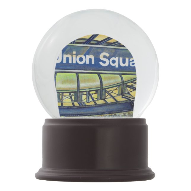 Union Square's Parlour Snow Globe (Front)