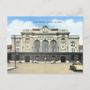 Union Station, Denver, Colorado Vintage Postcard