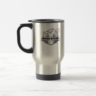 Union Strong American Flag Labour Day Essential Travel Mug