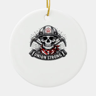 Union Strong Classic Viral Ceramic Tree Decoration