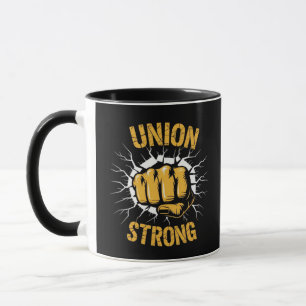 Union Strong Fist Proud Labour Day Essential Mug
