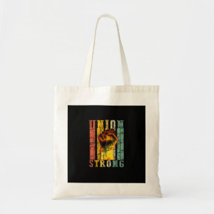 Union Strong Fist Proud Labour Day Workers Septemb Tote Bag