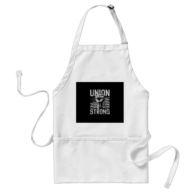 Union Strong For Professional Workers Labour Day Standard Apron (Front)