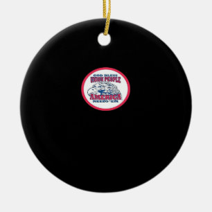 Union Strong Funny Meme Classic Ceramic Tree Decoration