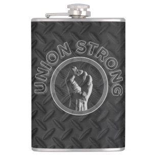 Union Strong Hip Flask