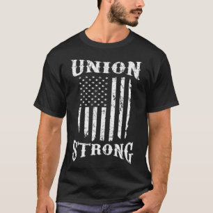Union Strong Worker Apparel funny doughnut funny c T-Shirt