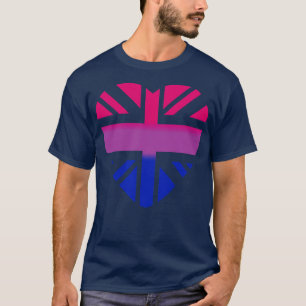 Union Third Culture Heart Pink Purple Blue T-Shirt