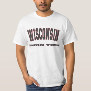 Union Thug with Red Outline T-Shirt