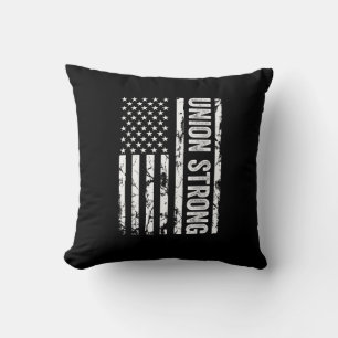 Union Workers Rights - Union Strong - Union Thug Cushion