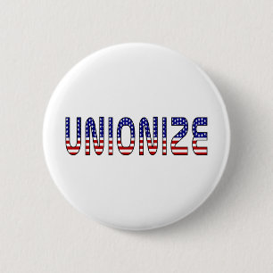 Unionise 6 Cm Round Badge