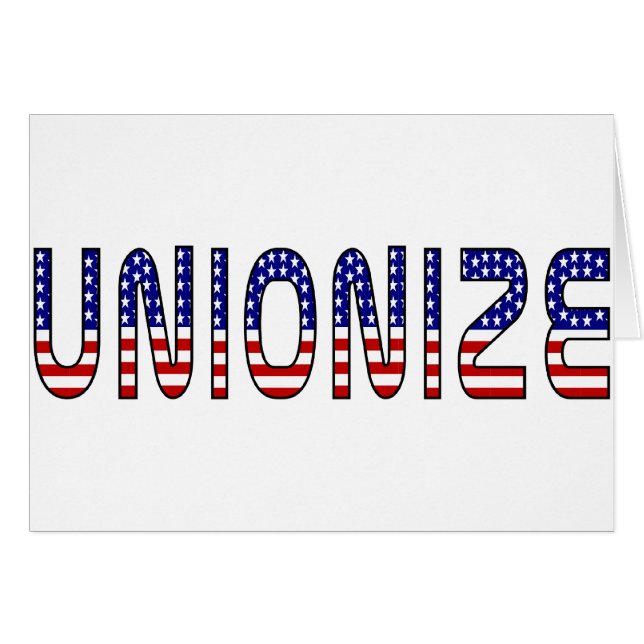 Unionize (Front Horizontal)