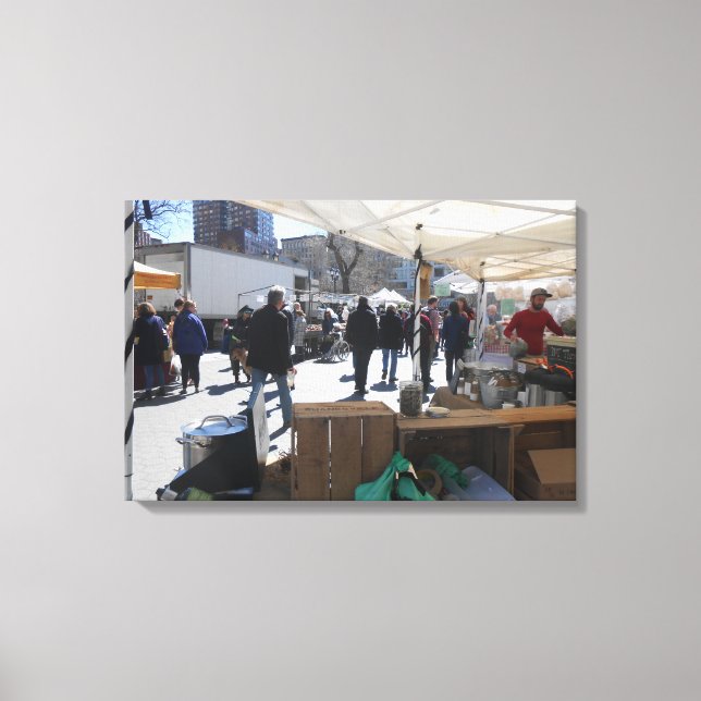 UnionSquare Canvas Print (Front)