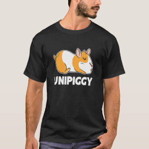 Unipiggy Graphic Guinea Pig Owner Pet Cavy Animal  T-Shirt