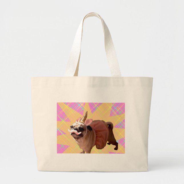Unipug Large Tote Bag (Front)