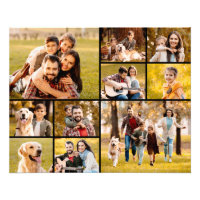 Unique 10 Photo Collage Simple Black