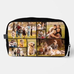 Unique 9Photo Collage Minimalist Simple Dopp Kit