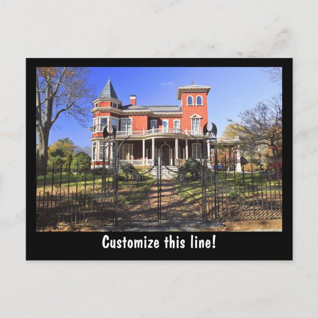 Unique Abode Postcard (Front)