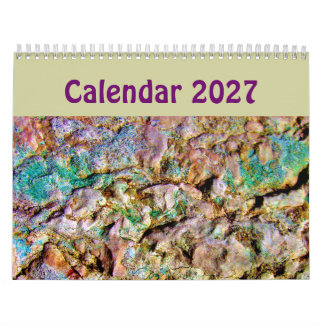 Unique Abstract Art Calendar 2023 Background