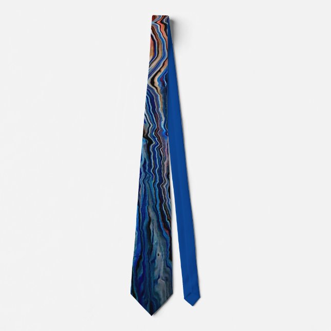 Unique Abstract Art Neck Tie (Front)