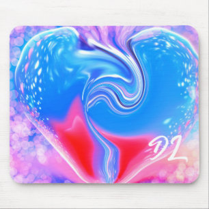 Unique Abstract Colourful Marble Liquid  Mousepad