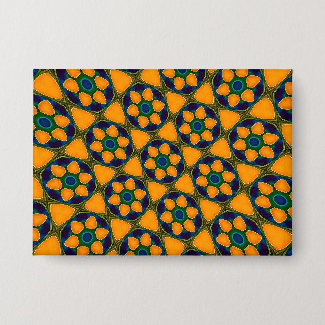 Unique Abstract Flowers Pattern (Front)
