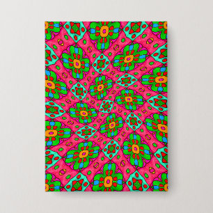Unique Abstract Flowers Pattern