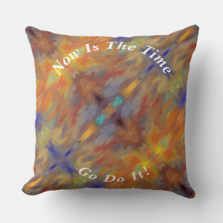 Unique Abstract Marble Liquified Cushion