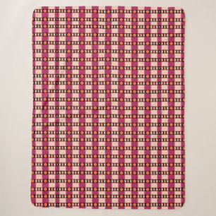 Unique Abstract Pattern Sherpa Blanket