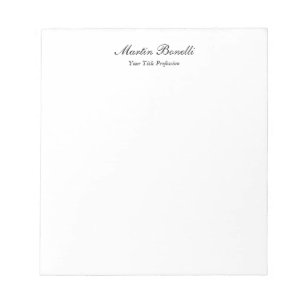 Unique amazing professional design business notepad