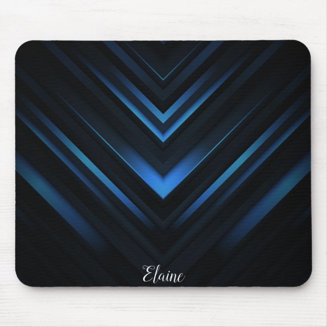 Unique and Bold Modern Abstract Mouse Pad (Front)