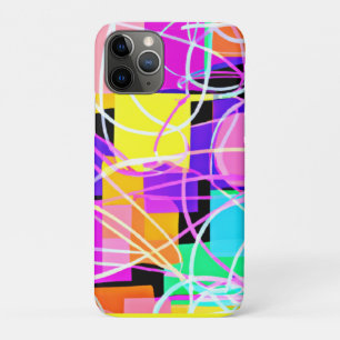 Unique And Colourful Neon Patterns Art Case-Mate iPhone Case