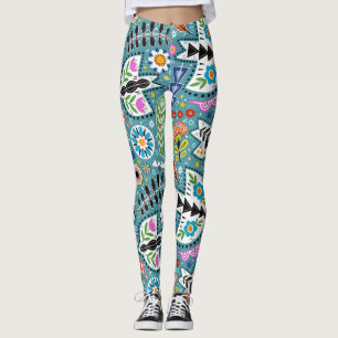   Unique and fun patterned Leggings