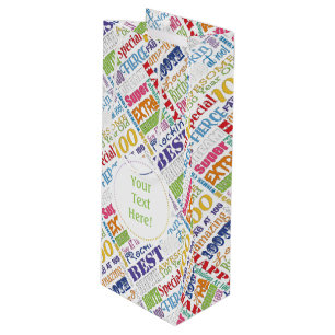 Unique And Special 100th Birthday Party Gifts Wine Gift Bag
