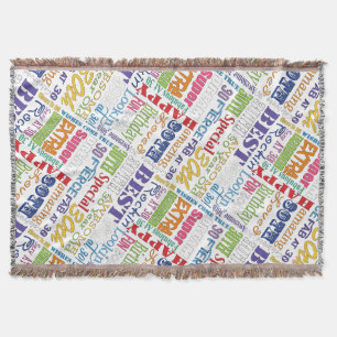 Unique And Special 30th Birthday Party Gifts Throw Blanket