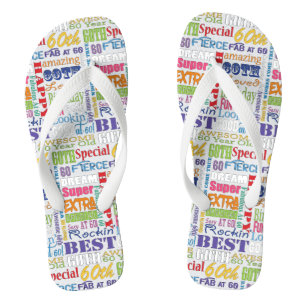Unique And Special 60th Birthday Party Gifts Jandals
