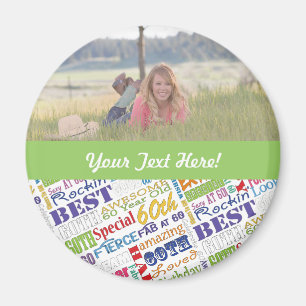 Unique And Special 60th Birthday Party Gifts Magnet