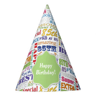 Unique And Special 85th Birthday Party Gifts Hat