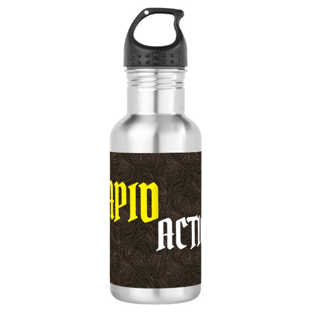 Unique and Trendy Water Bottle Designs  (Front)
