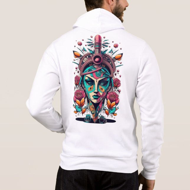 Unique art hoodie (Back)