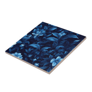 Unique Art Nouveau Rose Tiles  For Durable Floorin